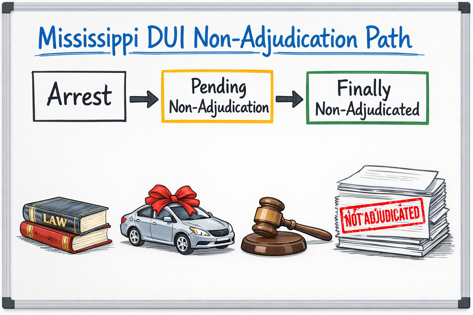 DUI Non-Adjudication: Step-by-Step Clerk Process